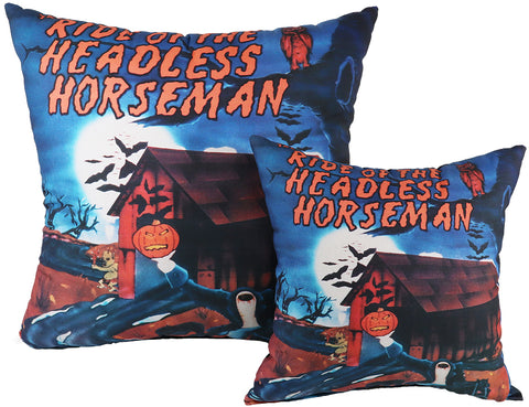 Ride of the Headless Horseman Pillow