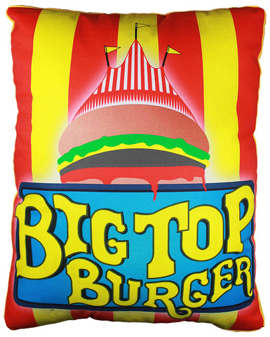 Big Top Burger Pillow