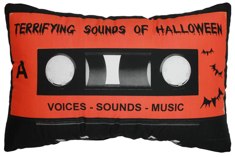 Halloween Cassette Pillow