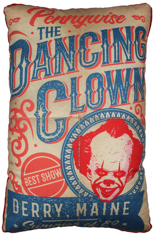 Dancing Clown Poster Pillow