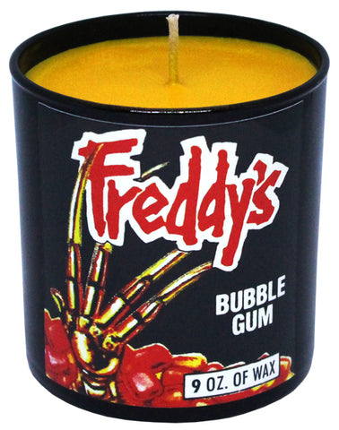 Freddy's Bubble Gum Candle