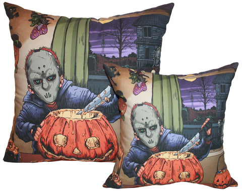 Pumpkin Carver Pillow