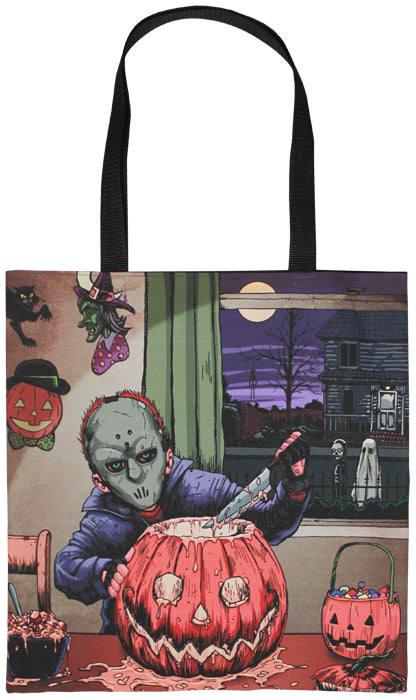 Pumpkin Carver Tote Bag