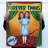 The Forever Twins Vinyl Banner