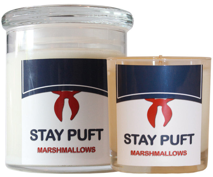 Stay Puft Scented Candle