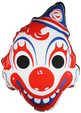 Vintage Clown Mask Pillow